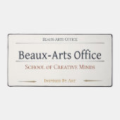 Desk Mat Beaux Arts Office School Mouse Pad デスクマット (正面)