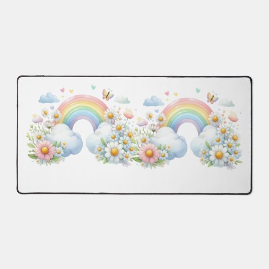 Desk Mat-Spring Floral Desk Pad デスクマット (正面)