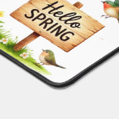 Desk Mat-Spring Floral Desk Pad デスクマット (コーナー)