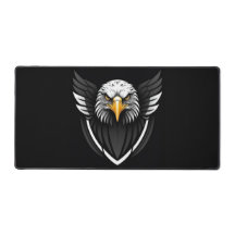 Desk Mat with Eagle - USA愛国的デザイン