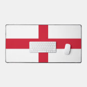 Desk Mat with flag of England, UK デスクマット (キーボード&マウス)