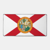 Desk Mat with flag of Florida, USA デスクマット (正面)