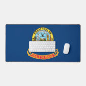 Desk Mat with flag of Idaho, USA デスクマット (キーボード&マウス)