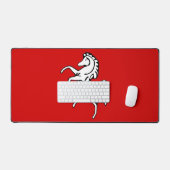 Desk Mat with flag of Kent County, UK デスクマット (キーボード&マウス)