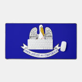Desk Mat with flag of Louisiana, USA デスクマット (キーボード&マウス)
