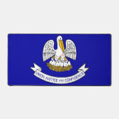 Desk Mat with flag of Louisiana, USA デスクマット (正面)
