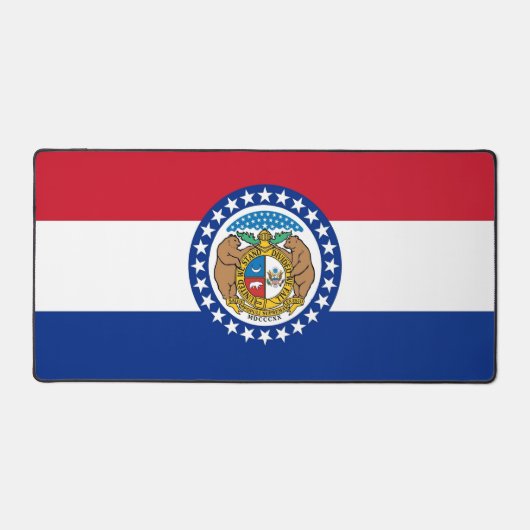Desk Mat with flag of Missouri, USA デスクマット (正面)