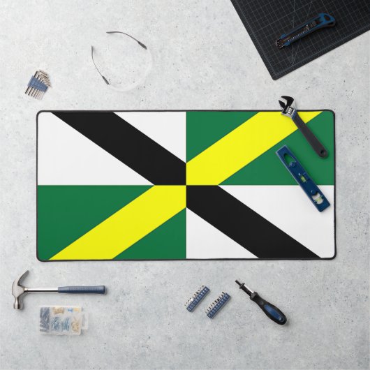 Desk Mat with flag of Monterey, USA デスクマット (ワークステーション)