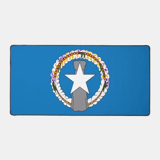 Desk Mat with flag of Northern Mariana, USA デスクマット (正面)