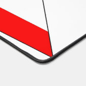 Desk Mat with flag of Ohio State, USA デスクマット (コーナー)