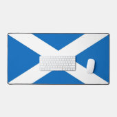 Desk Mat with flag of Scotland, UK デスクマット (キーボード&マウス)
