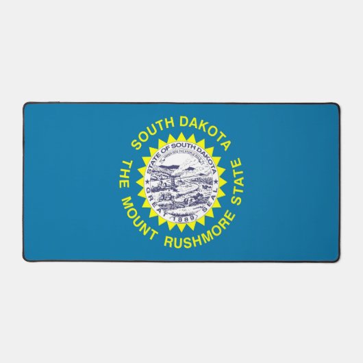 Desk Mat with flag of South Dakota, USA デスクマット (正面)