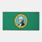 Desk Mat with flag of Washington State デスクマット (正面)