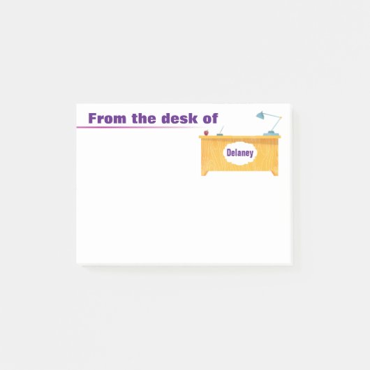 Desk of カスタム System Post-It Notesから ポストイット (正面)