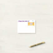 Desk of カスタム System Post-It Notesから ポストイット (デスク上)