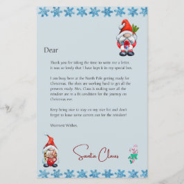 Desk of Santa Letter カスタマイズ Christmasから