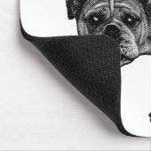 Desk Snow Dots マウスパッド (コーナー)