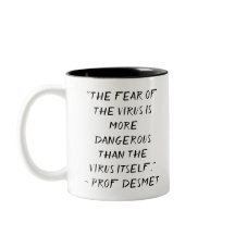 Desmet Fear Not Mug by RoseWrites