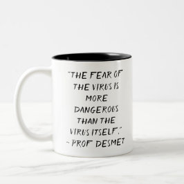 Desmet Fear Not Mug by RoseWrites ツートーンマグカップ