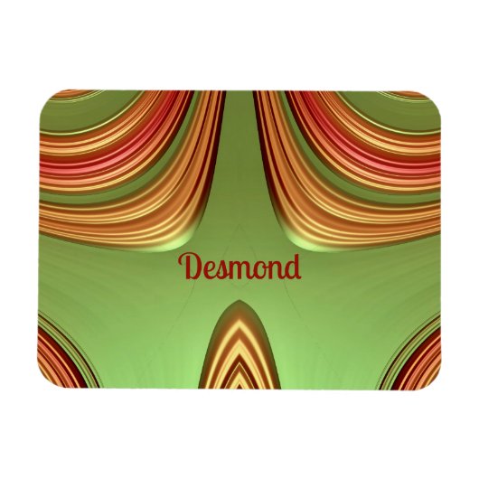 DESMOND ~ こどものアート ~ オリジナル・フラクタル マグネット (横)