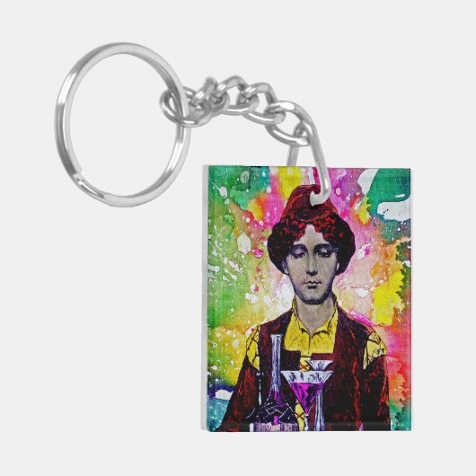 Desmond by Michael Moffa キーホルダー (正面左)