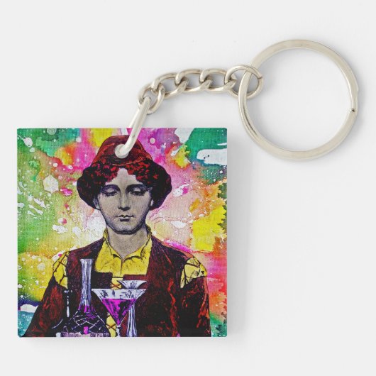 Desmond by Michael Moffa キーホルダー (裏面)