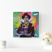 Desmond by Michael Moffa スクエア壁時計 (ホーム)