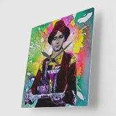 Desmond by Michael Moffa スクエア壁時計 (傾斜)