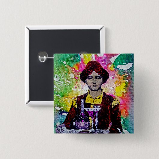 Desmond by Michael Moffa 缶バッジ (正面&裏面)