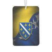 Désodorisant voiture drapeau bosnie カーエアーフレッシュナー (裏面)