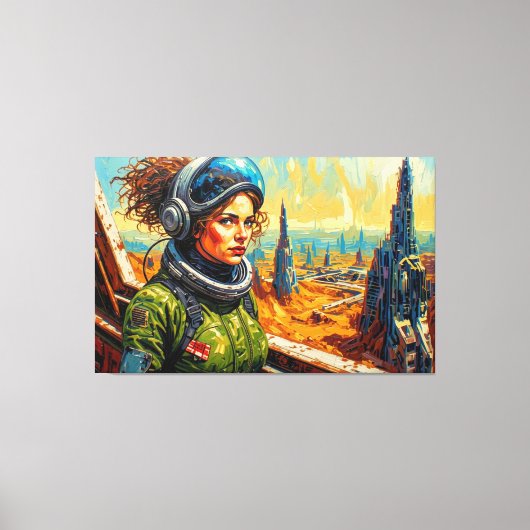 DESOLATION AT THE END OF THE WORLD 8 キャンバスプリント (正面)