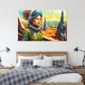 DESOLATION AT THE END OF THE WORLD 8 キャンバスプリント (インサイチュ (寝室))