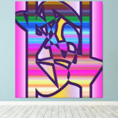 Despair and Sadness 1 キャンバスプリント (インサイチュ (ウッドフロア))