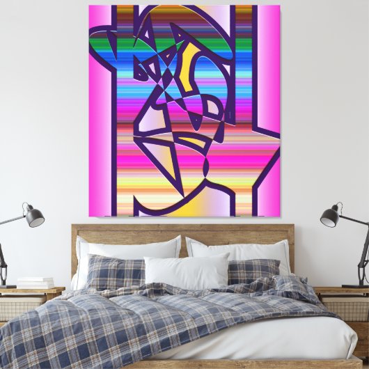 Despair and Sadness 1 キャンバスプリント (インサイチュ (寝室))