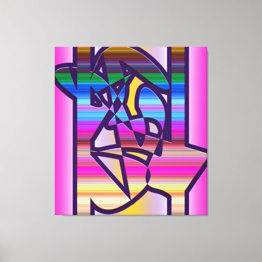 Despair and Sadness 1 キャンバスプリント (正面)