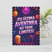 Despedida de Solteros 招待状 (スタンド正面)