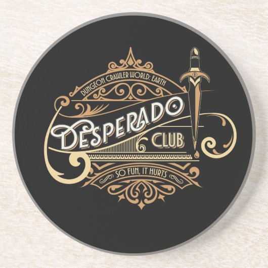 Desperado Club Logo Dungeon Crawler World: Earth コースター (正面)