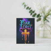 Desperate Darkwave | Psalm 19:9–11 KJV Card Box 名刺 (スタンド正面)