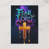 Desperate Darkwave | Psalm 19:9–11 KJV Card Box 名刺 (正面)