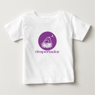 despertador =目覚し時計のベビーのティー ベビーTシャツ