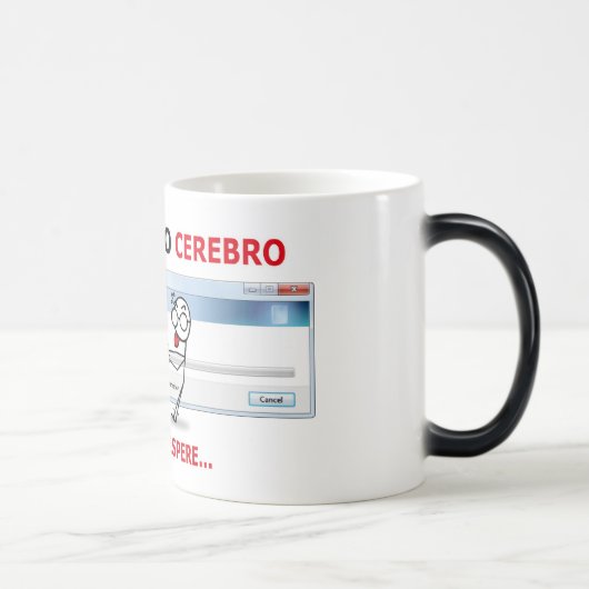 Despertando cerebro モーフィングマグカップ (右)