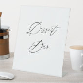 Dessert Bar Wedding Sign | Sweet Table top 台座サイン (インサイチュ)