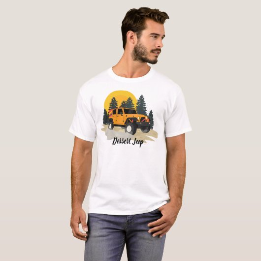 Dessert Jeep Tシャツ (正面フル)