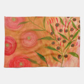 Dessert Rose tea towel キッチンタオル (横)