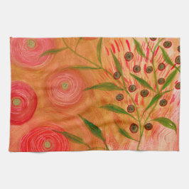 Dessert Rose tea towel キッチンタオル