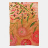 Dessert Rose tea towel キッチンタオル (縦)