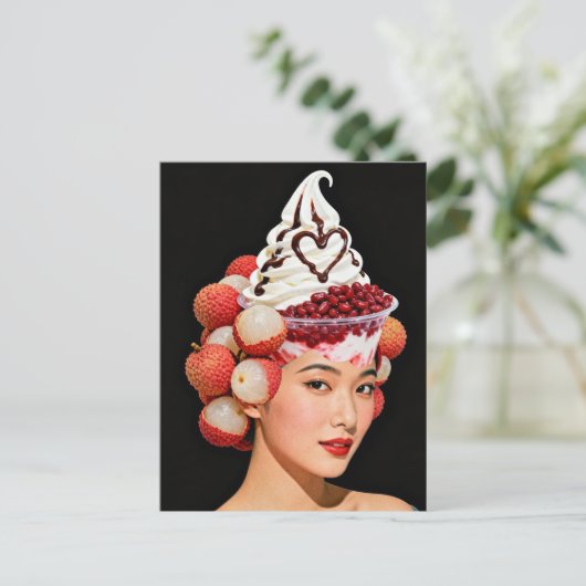 Dessert Woman ポストカード (スタンド正面)