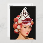 Dessert Woman ポストカード (正面/裏面)