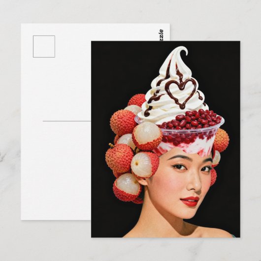 Dessert Woman ポストカード (正面/裏面)