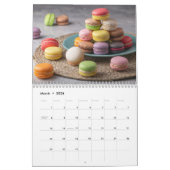 Desserts & Baking 2026 Calendar カレンダー (3月 2026)